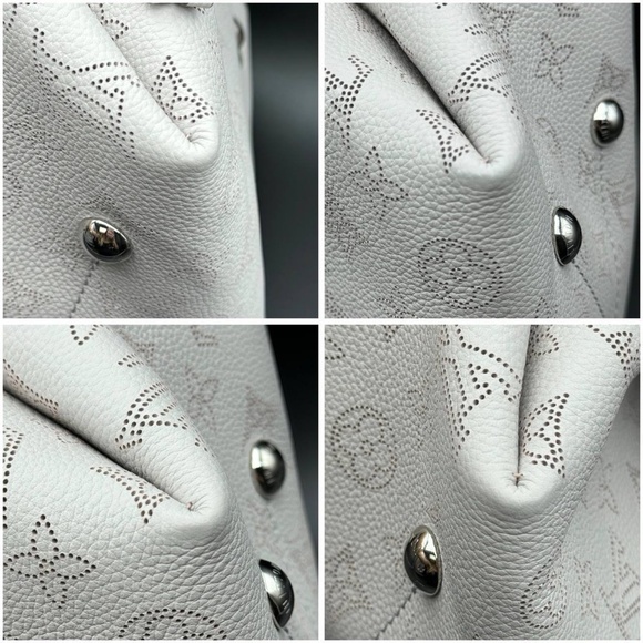 Louis Vuitton Bella Bucket Bag M57536 Brume Gray/Pink SOLD OUT like NEW - Picture 13 of 15